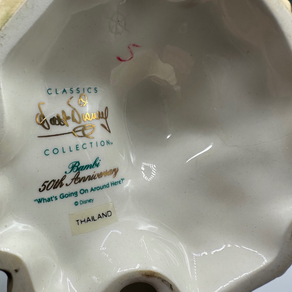 WDCC Bambi Friend Owl Figurine What's Going On Around Here 50th Anniversary Box - Picture 7 of 10